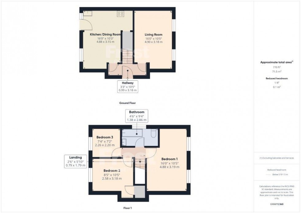 Floorplan for Slough, Berkshire, SL2