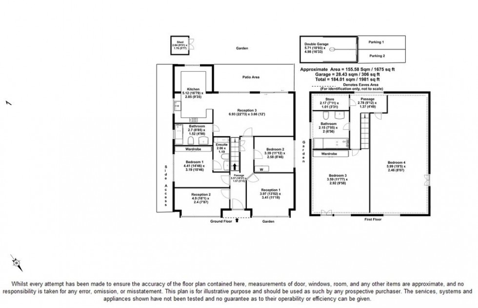 Floorplan for Cippenham, Berkshire, SL1