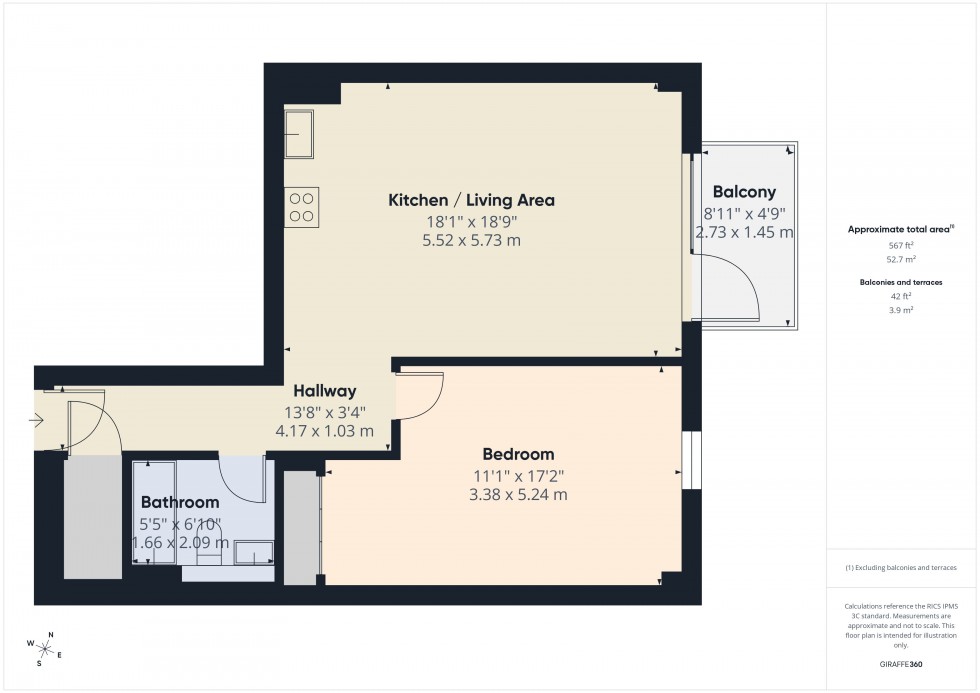 Floorplan for Slough, Berkshire, SL2