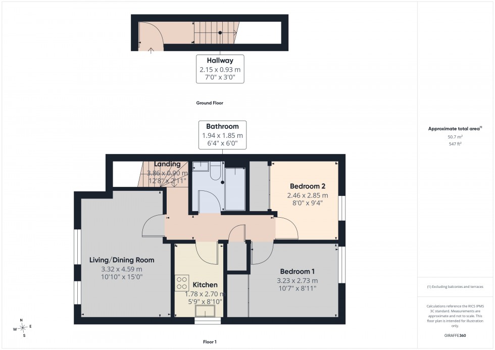 Floorplan for Slough, Berkshire, SL1