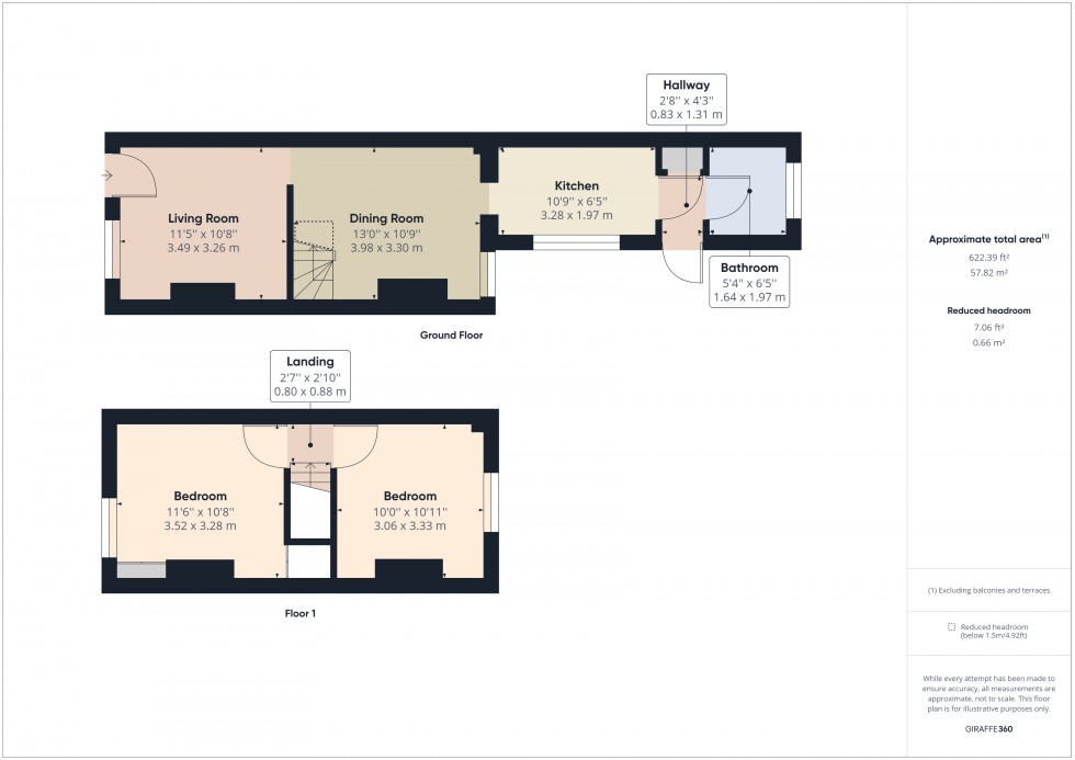 Floorplan for Staines-upon-Thames, Surrey, TW18