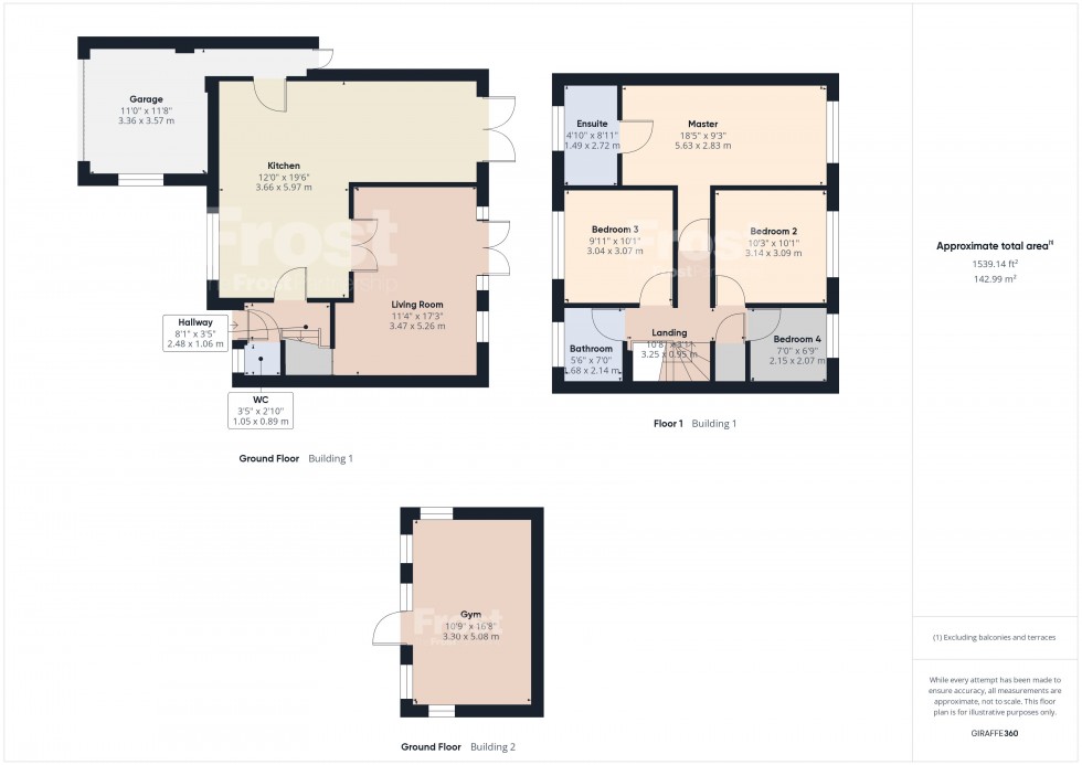 Floorplan for Stanwell Moor, Middlesex, TW19