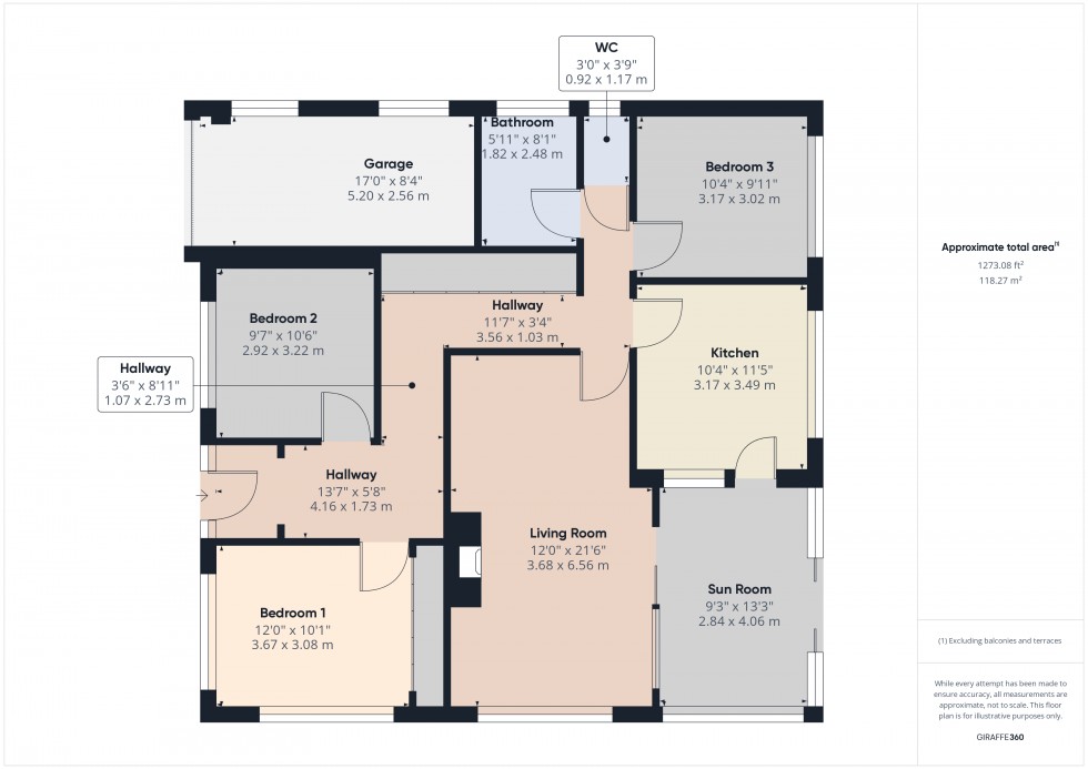 Floorplan for Wraysbury, Berkshire, TW19