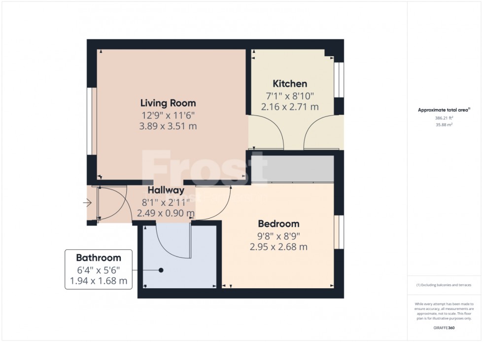 Floorplan for Staines-upon-Thames, Surrey, TW19
