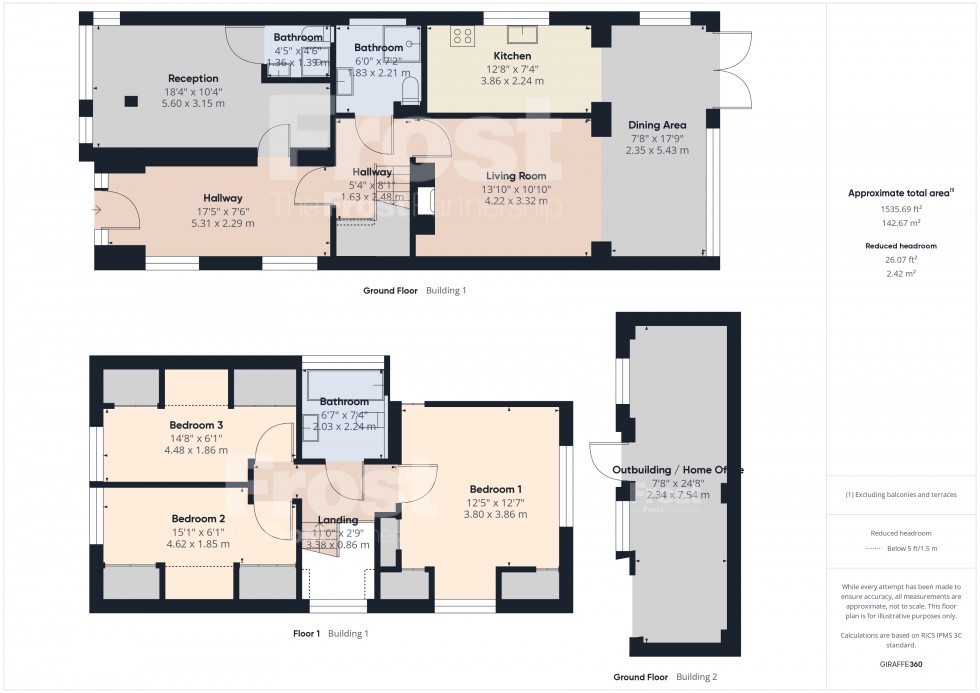 Floorplan for Staines-upon-Thames, Surrey, TW18