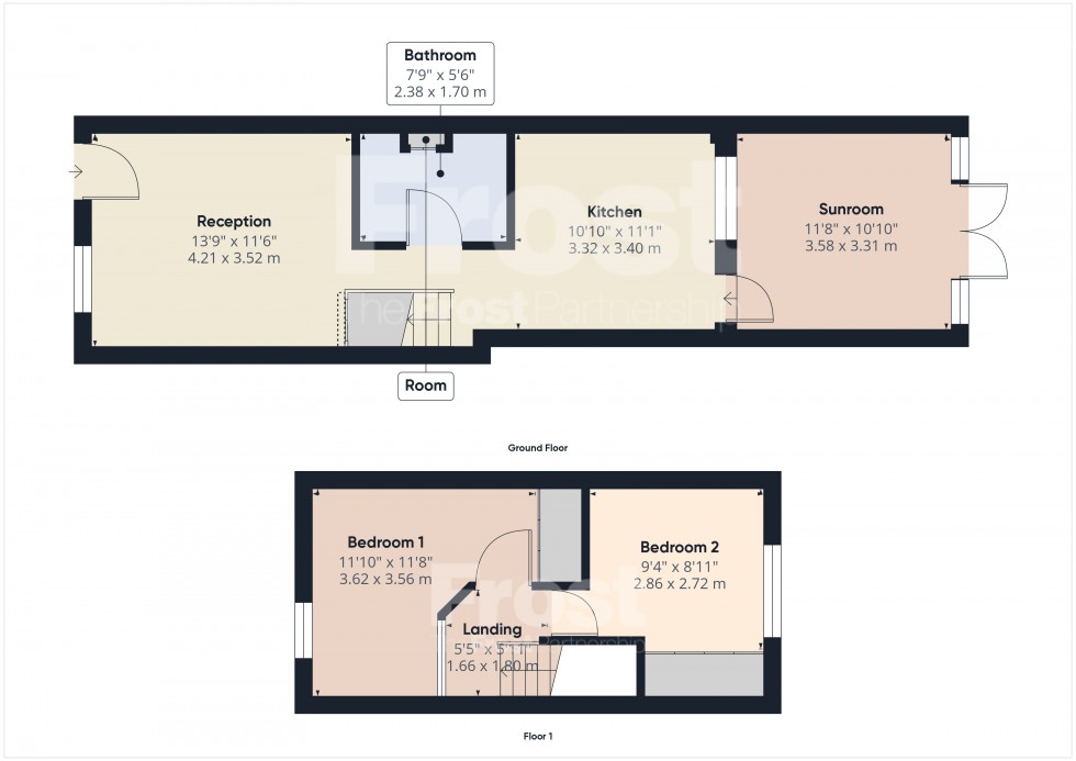 Floorplan for Staines-Upon-Thames, Middlesex, TW18