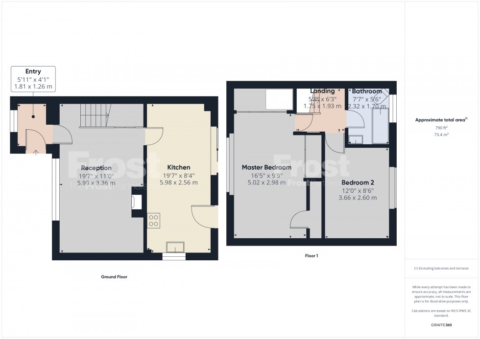 Floorplan for Staines-upon-Thames, Surrey, TW18