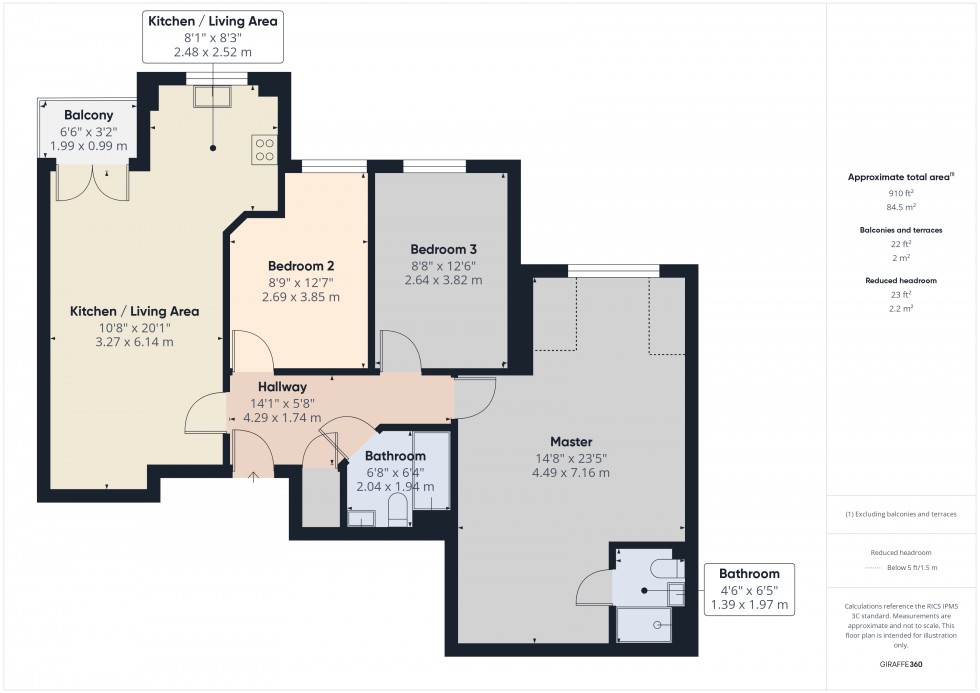 Floorplan for Gresham Road, Staines-Upon-Thames, TW18