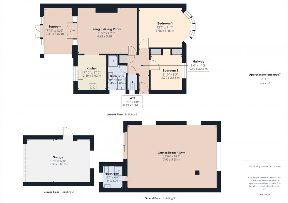 Floorplan for Stanwell, Surrey, TW19
