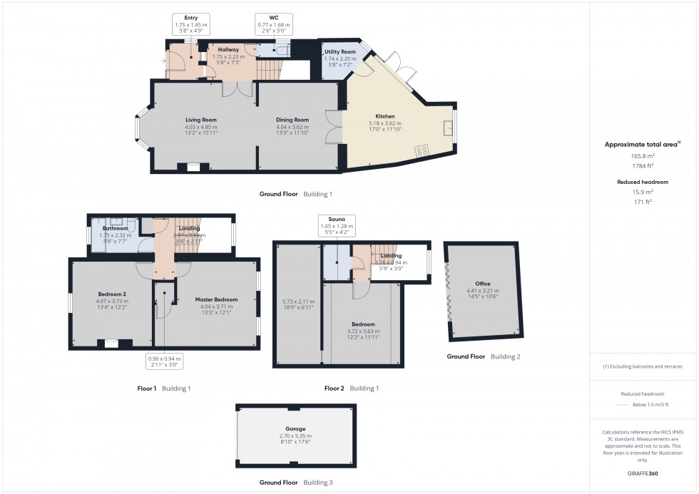 Floorplan for Staines-upon-Thames, Surrey, TW18
