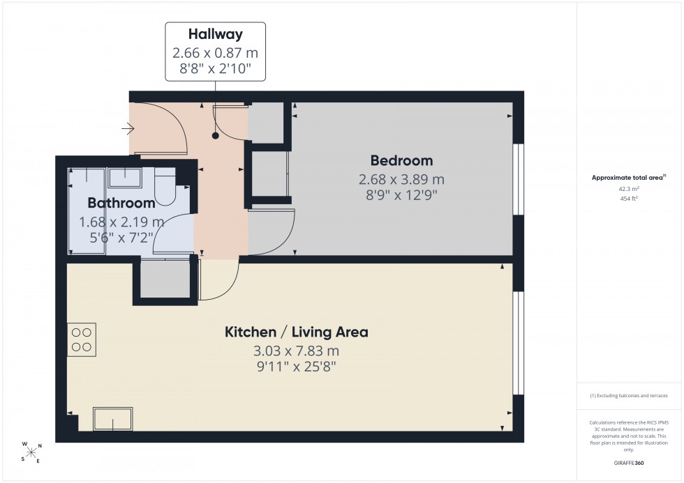 Floorplan for Sidney Road, Staines-upon-Thames, TW18