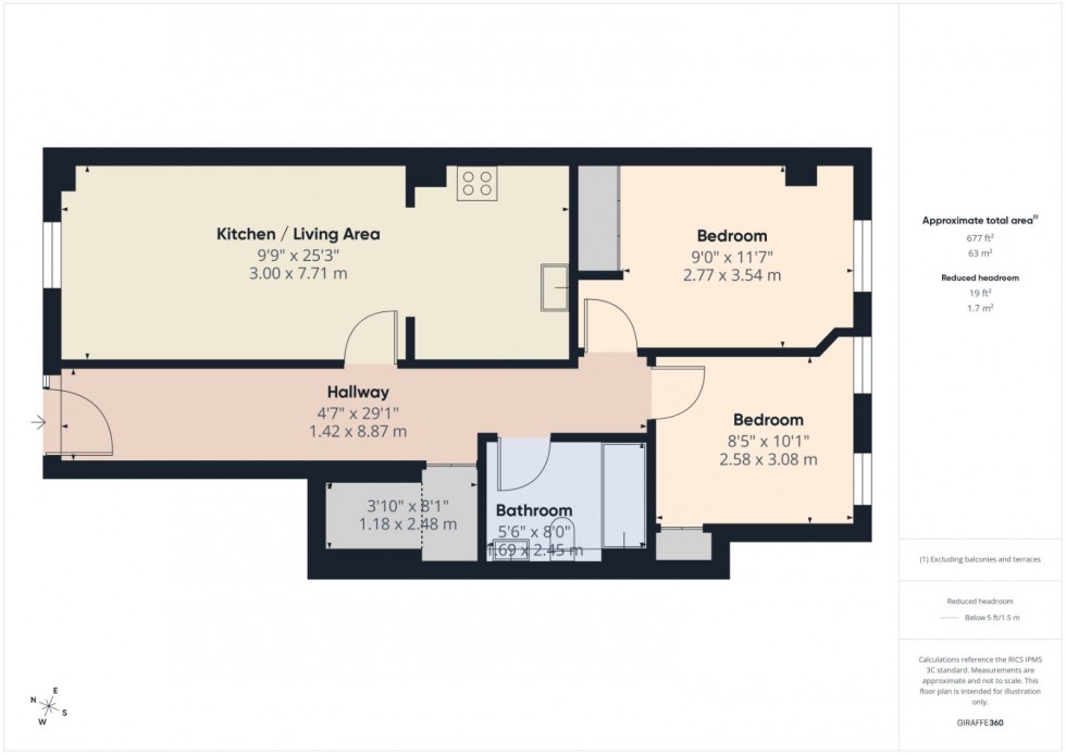 Floorplan for High Street, Staines-Upon-Thames, TW18