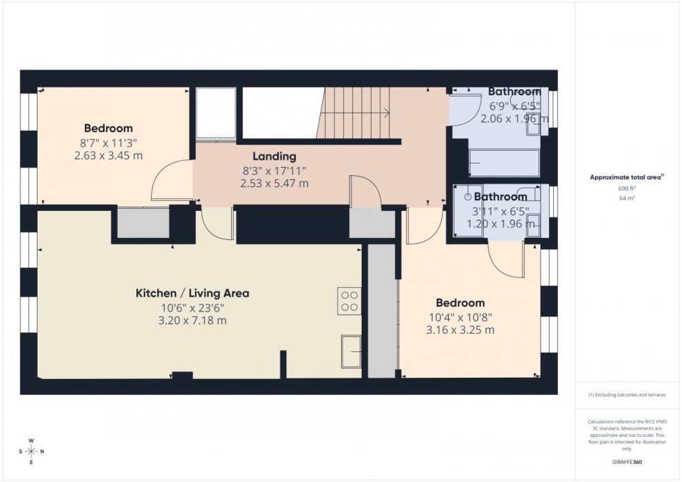 Floorplan for High Street, Staines-Upon-Thames, TW18