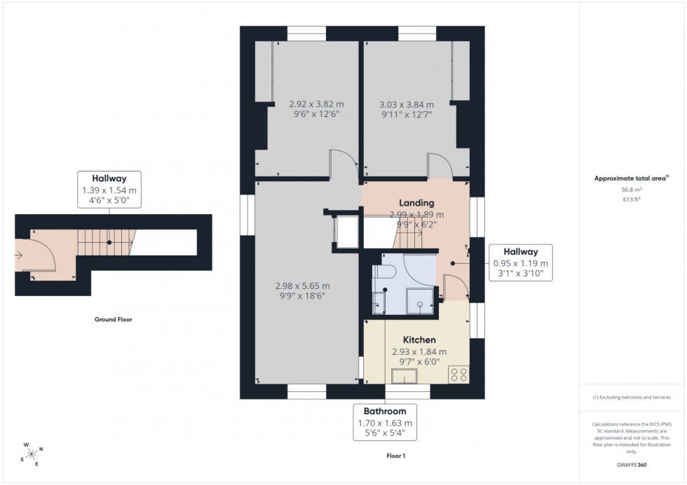 Floorplan for Wraysbury, Staines, TW19