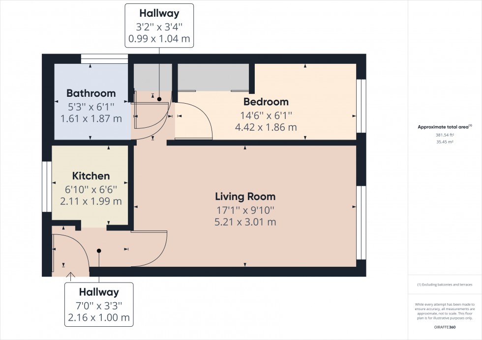 Floorplan for Richmond Road, Staines-upon-Thames, TW18