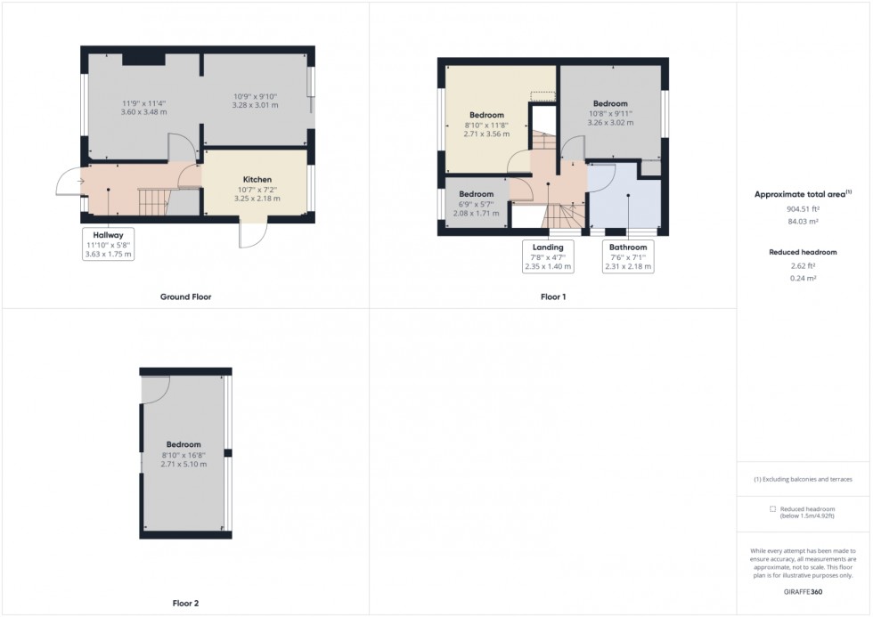 Floorplan for Staines-upon-Thames, Surrey, TW19