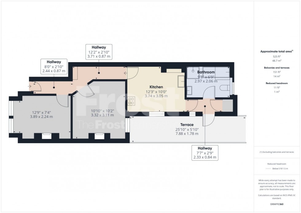 Floorplan for Richmond, , TW9