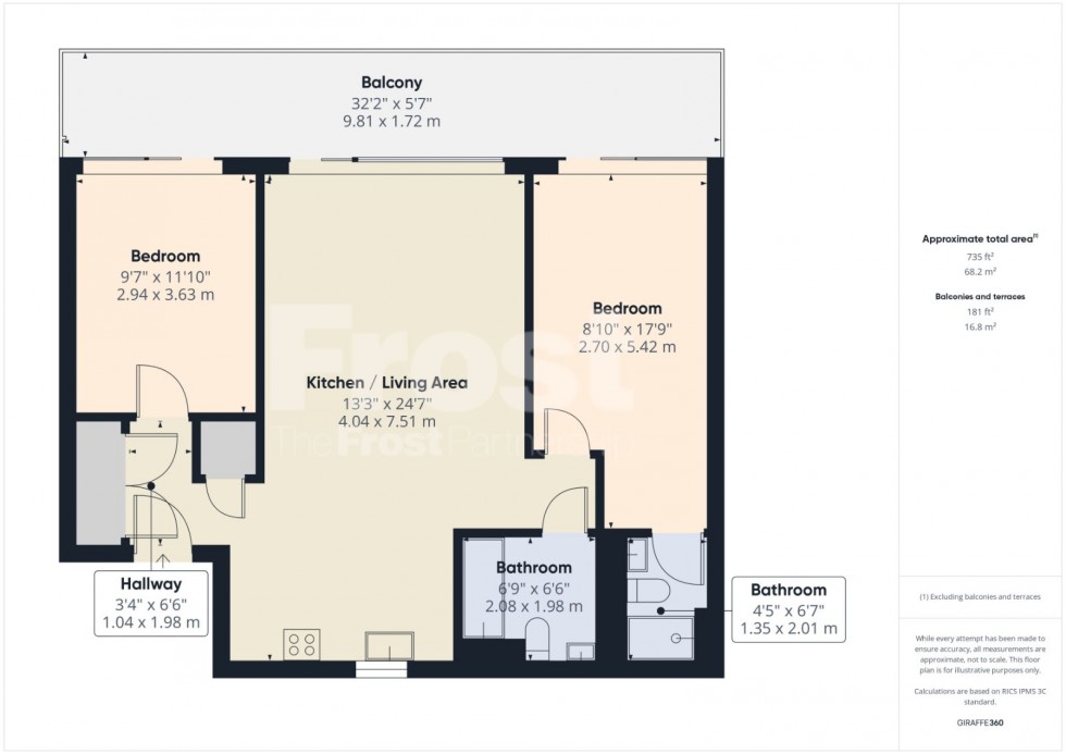 Floorplan for High Street, Staines-Upon-Thames, TW18