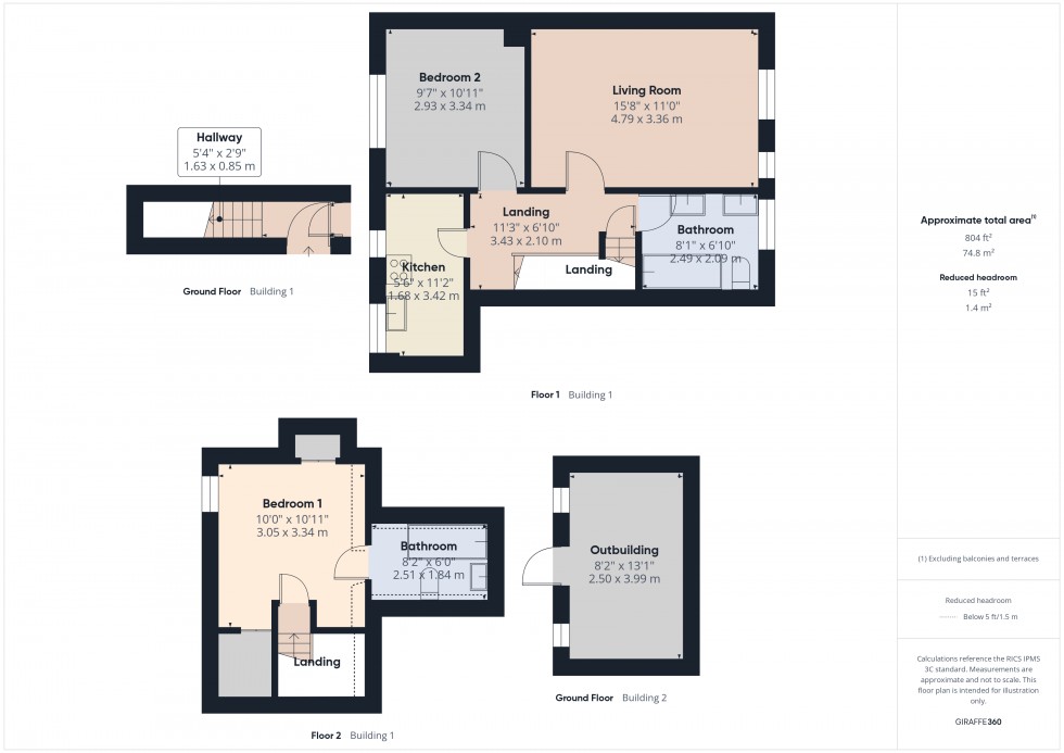 Floorplan for Staines-upon-Thames, Surrey, TW18