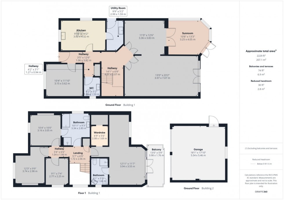 Floorplan for Wraysbury, Staines-upon-Thames, TW19