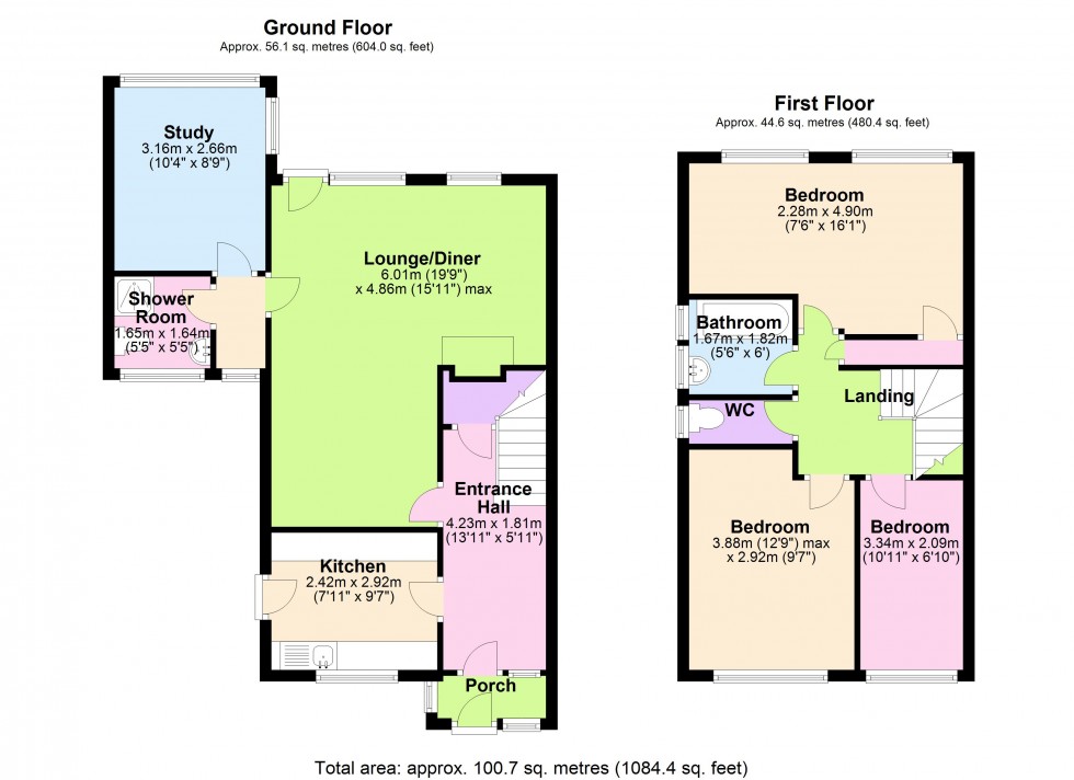 Floorplan for Windsor, Berkshire, SL4