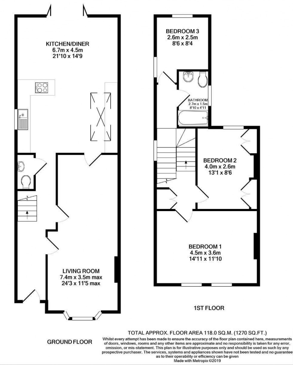 Floorplan for Windsor, Berkshire, SL4