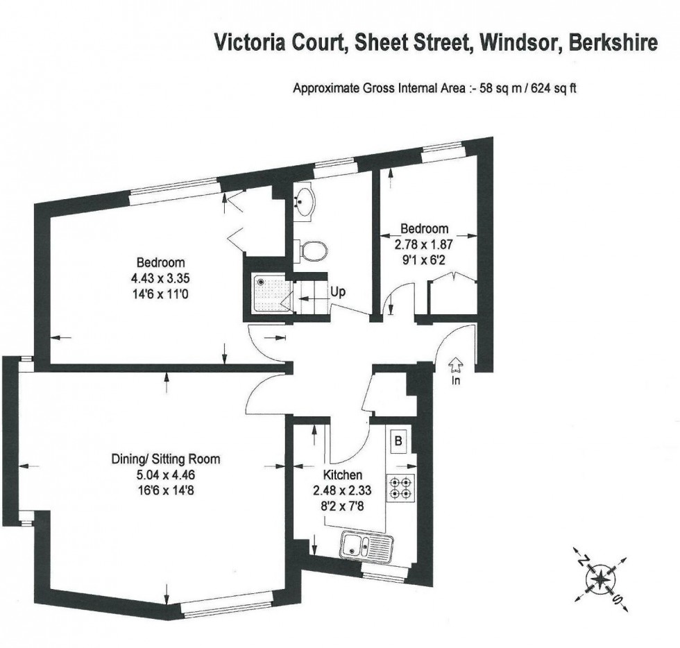 Floorplan for Windsor, Berkshire, SL4
