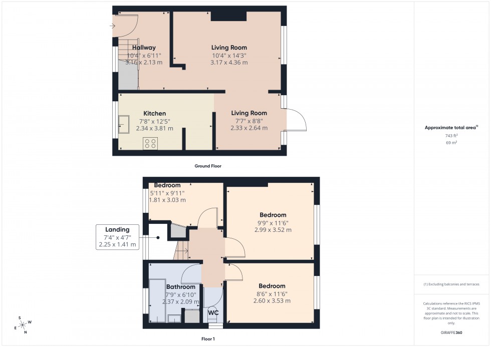Floorplan for Windsor, Berkshire, SL4