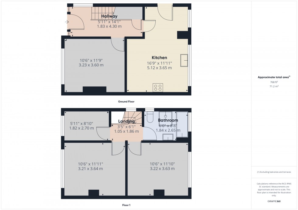 Floorplan for Datchet, Slough, SL3