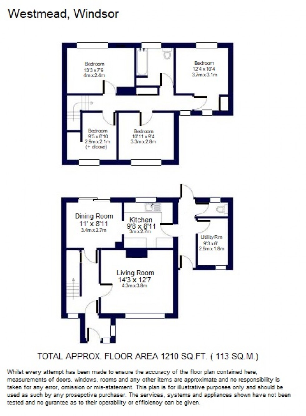 Floorplan for Windsor, Berkshire, SL4