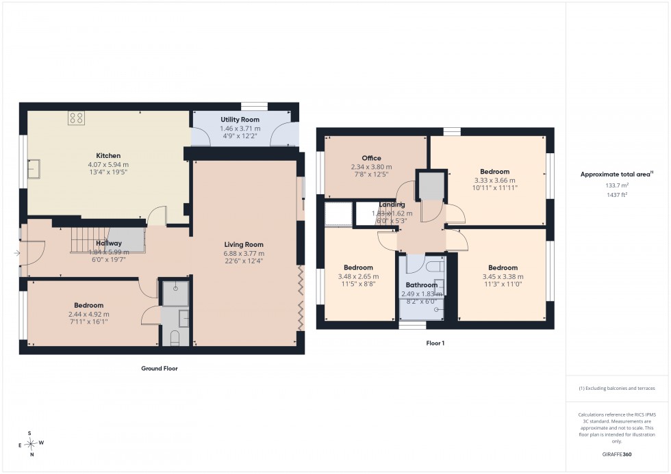Floorplan for Windsor, Berkshire, SL4