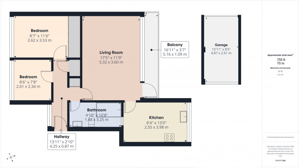 Floorplan for Windsor, Berkshire, SL4