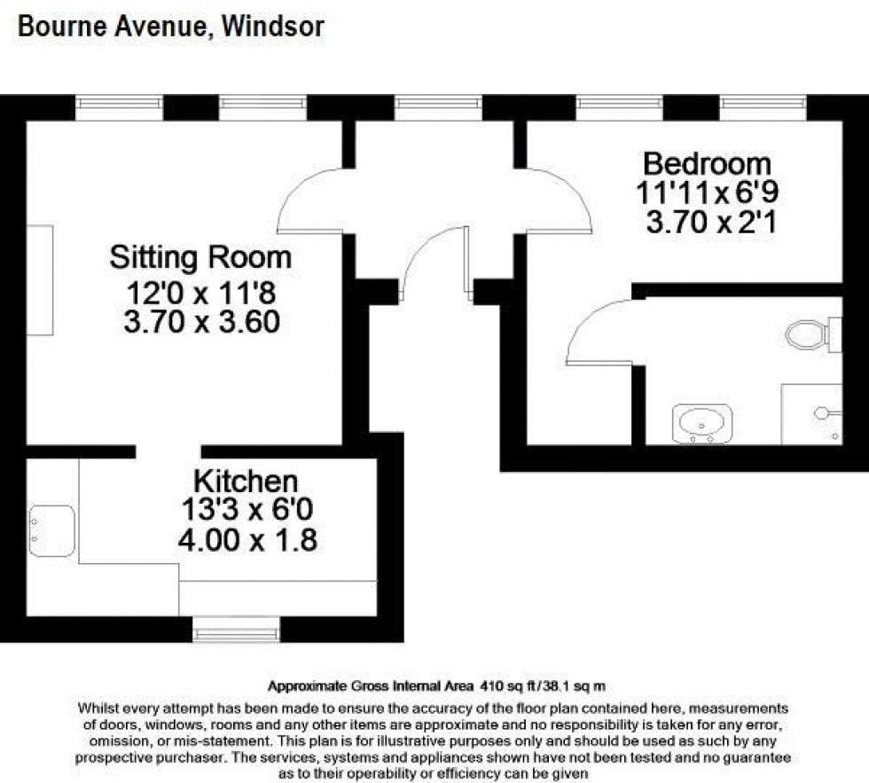 Floorplan for Windsor, Berkshire, SL4