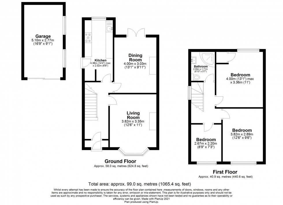 Floorplan for Eton Wick, Berkshire, SL4