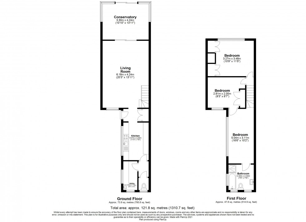 Floorplan for Eton, Berkshire, SL4