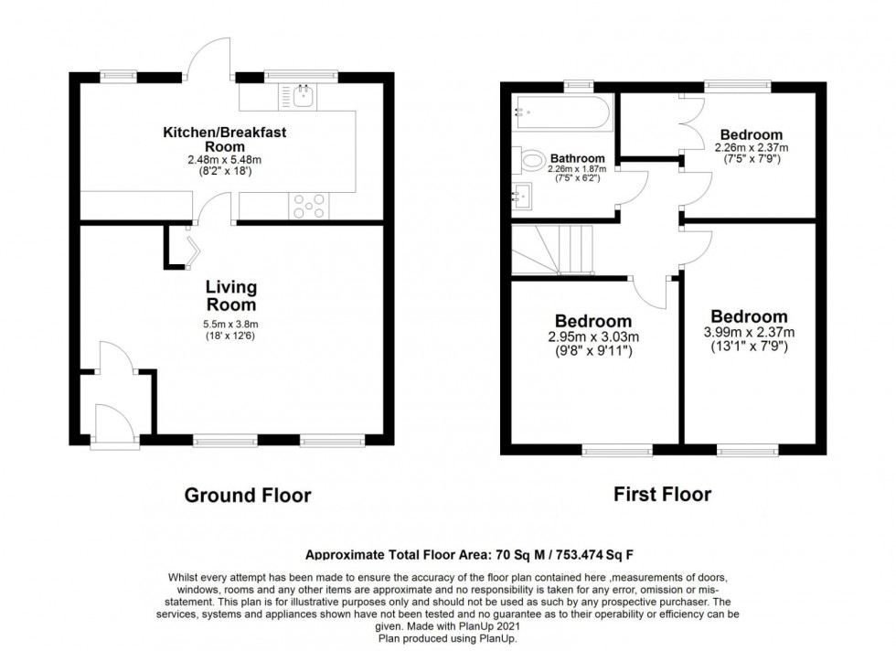 Floorplan for Windsor, Berkshire, SL4