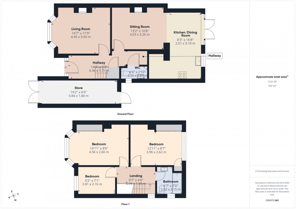 Floorplan for Eton Wick, Berkshire, SL4