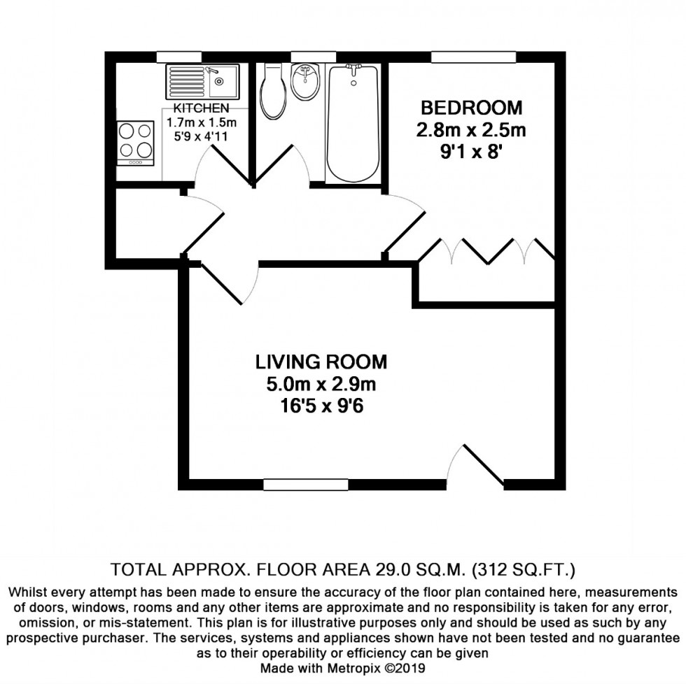 Floorplan for Common Road, Eton Wick, SL4