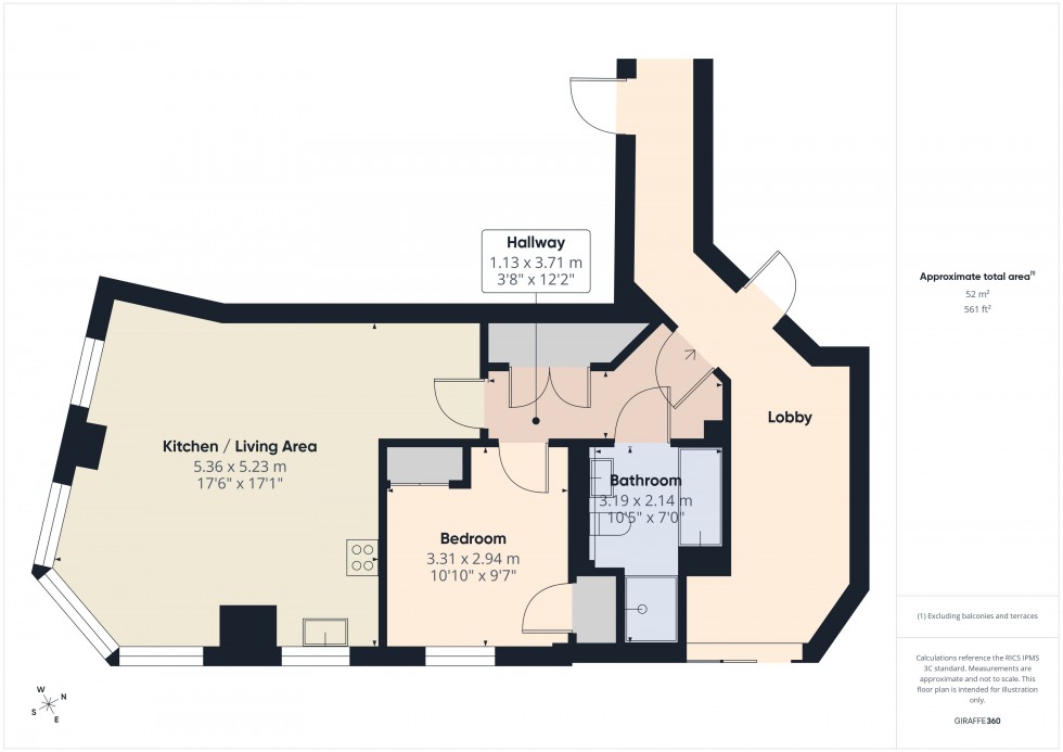 Floorplan for St Leonards Road, Windsor, SL4