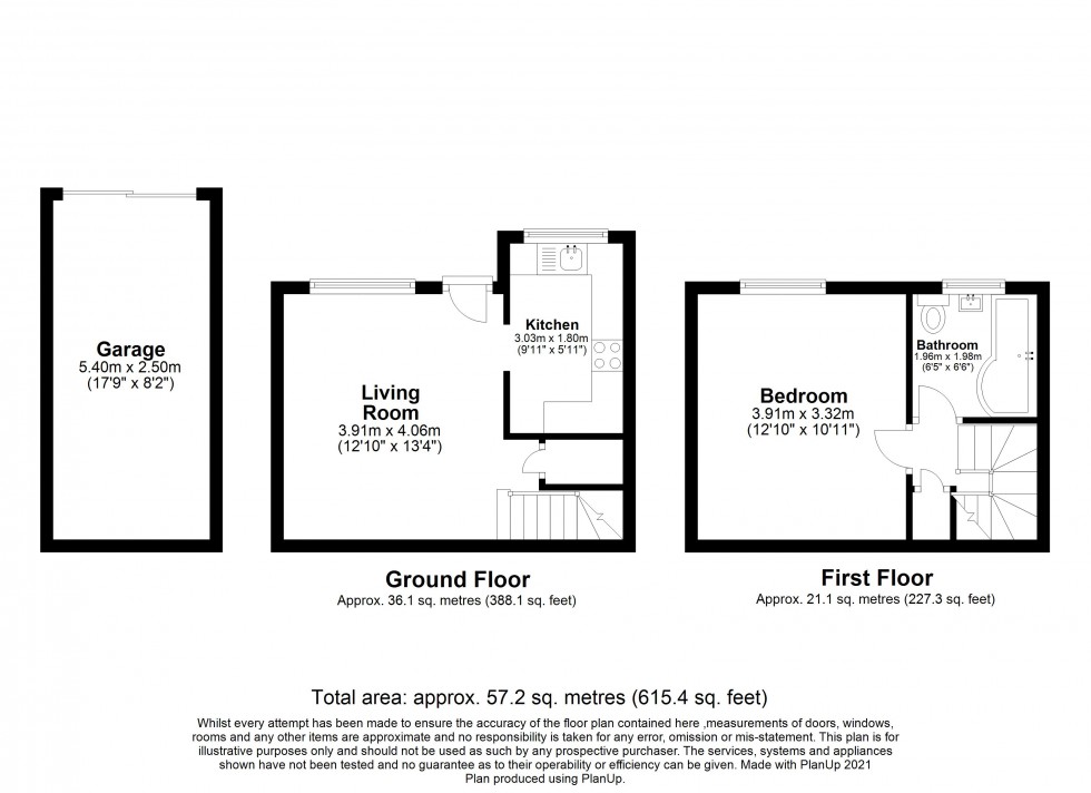 Floorplan for Datchet, Berkshire, SL3