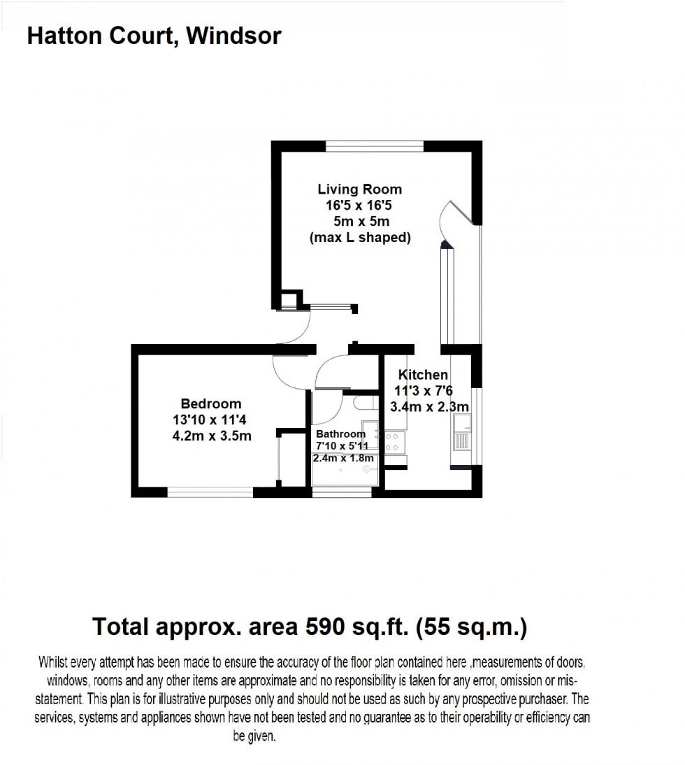 Floorplan for Windsor, Berkshire, SL4