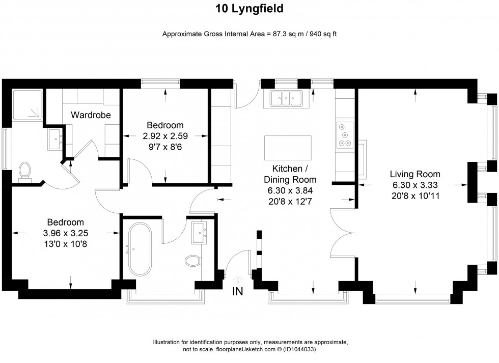 Floorplan for Maidenhead, Berkshire, SL6