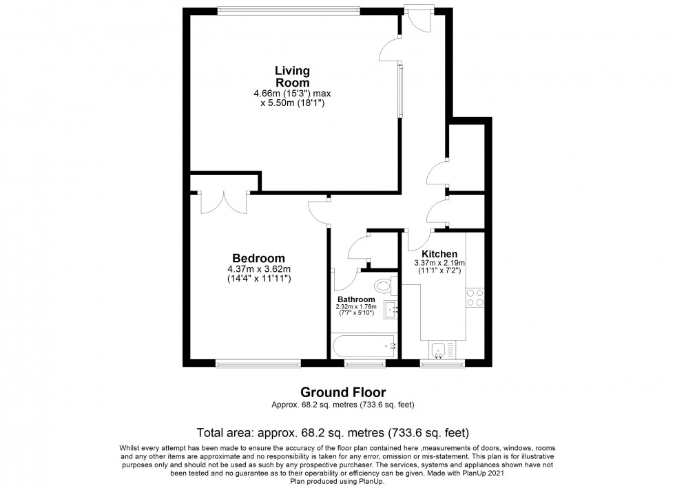 Floorplan for Springfield Road, Windsor, SL4