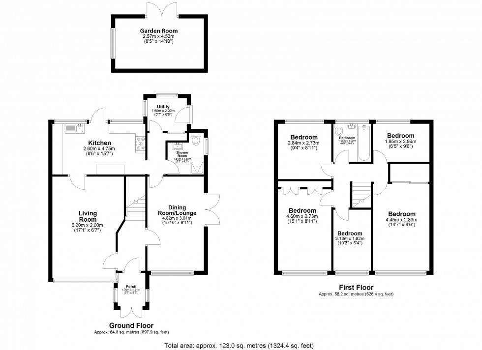 Floorplan for Windsor, Berkshire, SL4