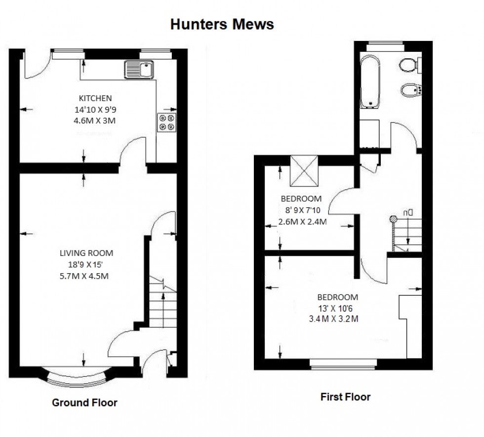 Floorplan for Windsor, Berkshire, SL4