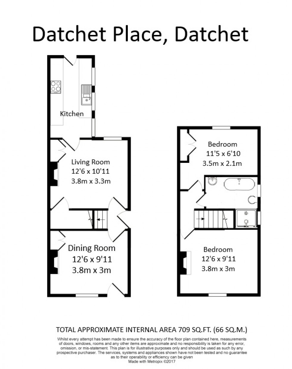 Floorplan for Datchet, Berkshire, SL3
