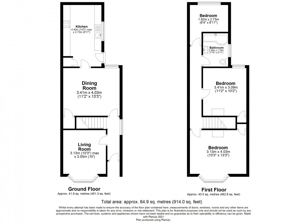 Floorplan for Old Windsor, Berkshire, SL4