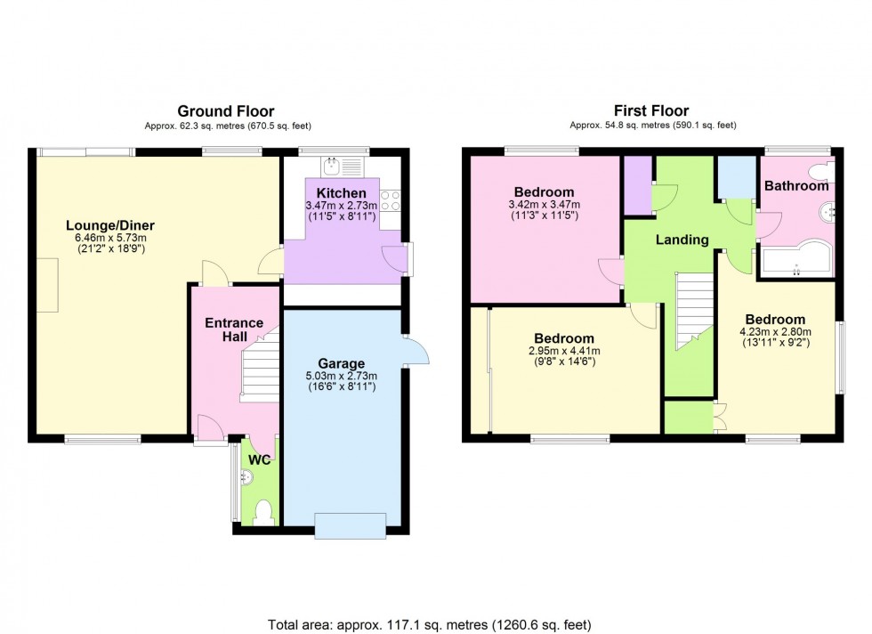 Floorplan for Windsor, Berkshire, SL4