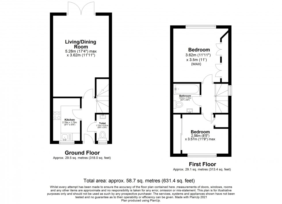 Floorplan for Windsor, Berkshire, SL4