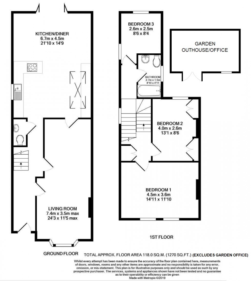 Floorplan for Windsor, Berkshire, SL4